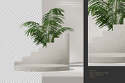 5 Podium with Transparent Background, a Background Graphic by faustudio (Thumbnail 3 of 7)