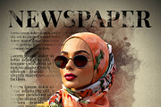 News Paper Mixed Media Art Effect, an Action Add-On by MRI STUDIO (Thumbnail 14 of 43)