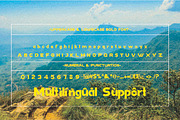 Rises Display Bold Font, a Sans Serif Font by JNJ Studio (Thumbnail 10 of 11)