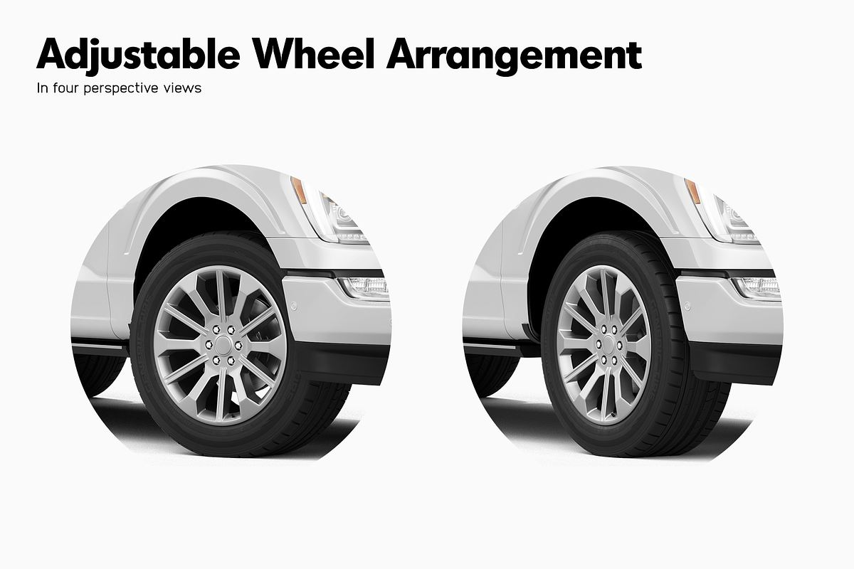 Pickup Truck Mockup 10, a Product Mockup by Mockupix (Photo 4 of 12)