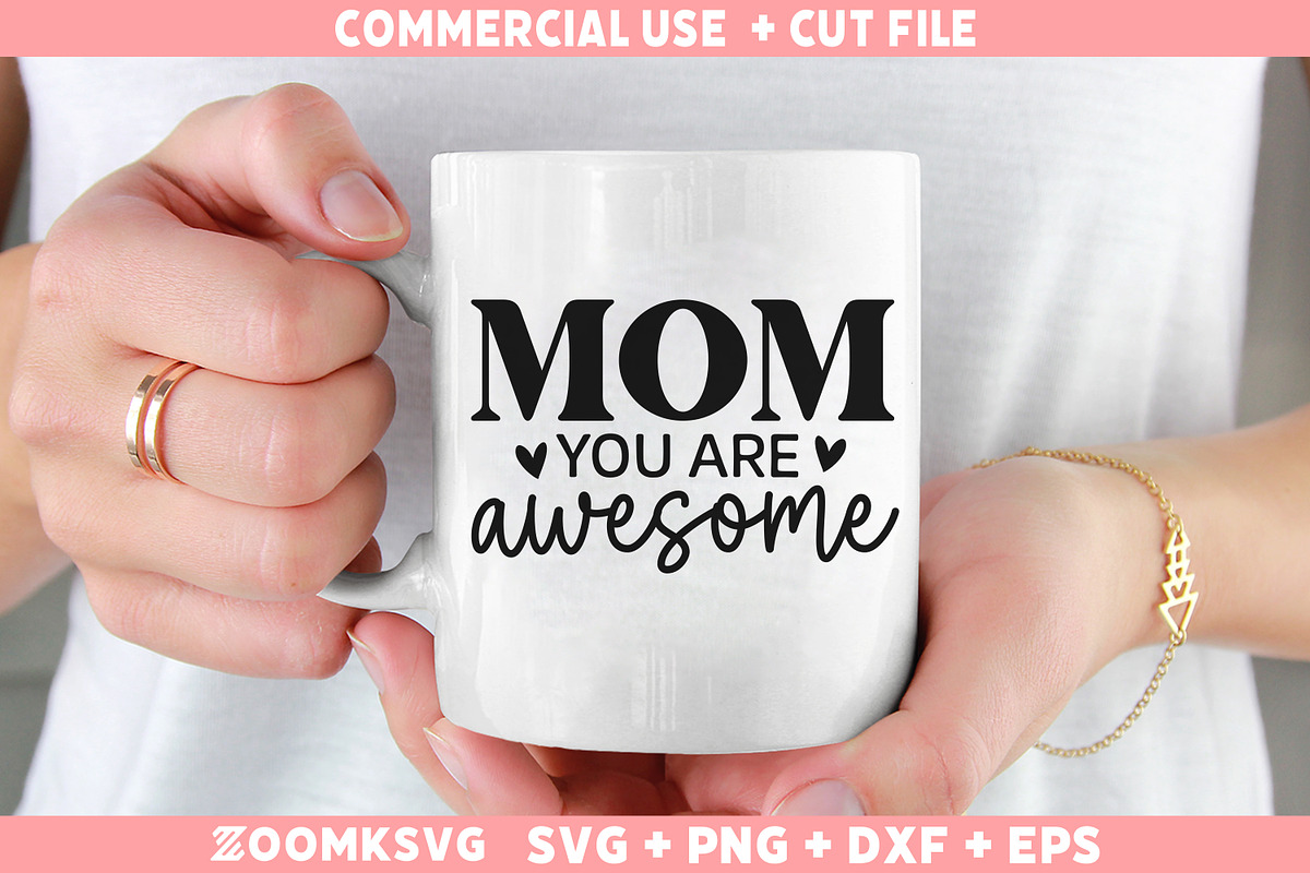 Mom SVG Bundle, Mama SVG Bundle, an Illustration by ZoomkSVG (Photo 31 of 42)