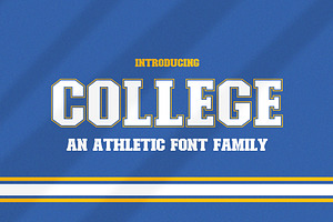 College Font Family