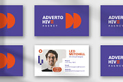 Advertohive Agency - Business Card, a Business Card Template by Esensifiksi.studio (Thumbnail 3 of 3)