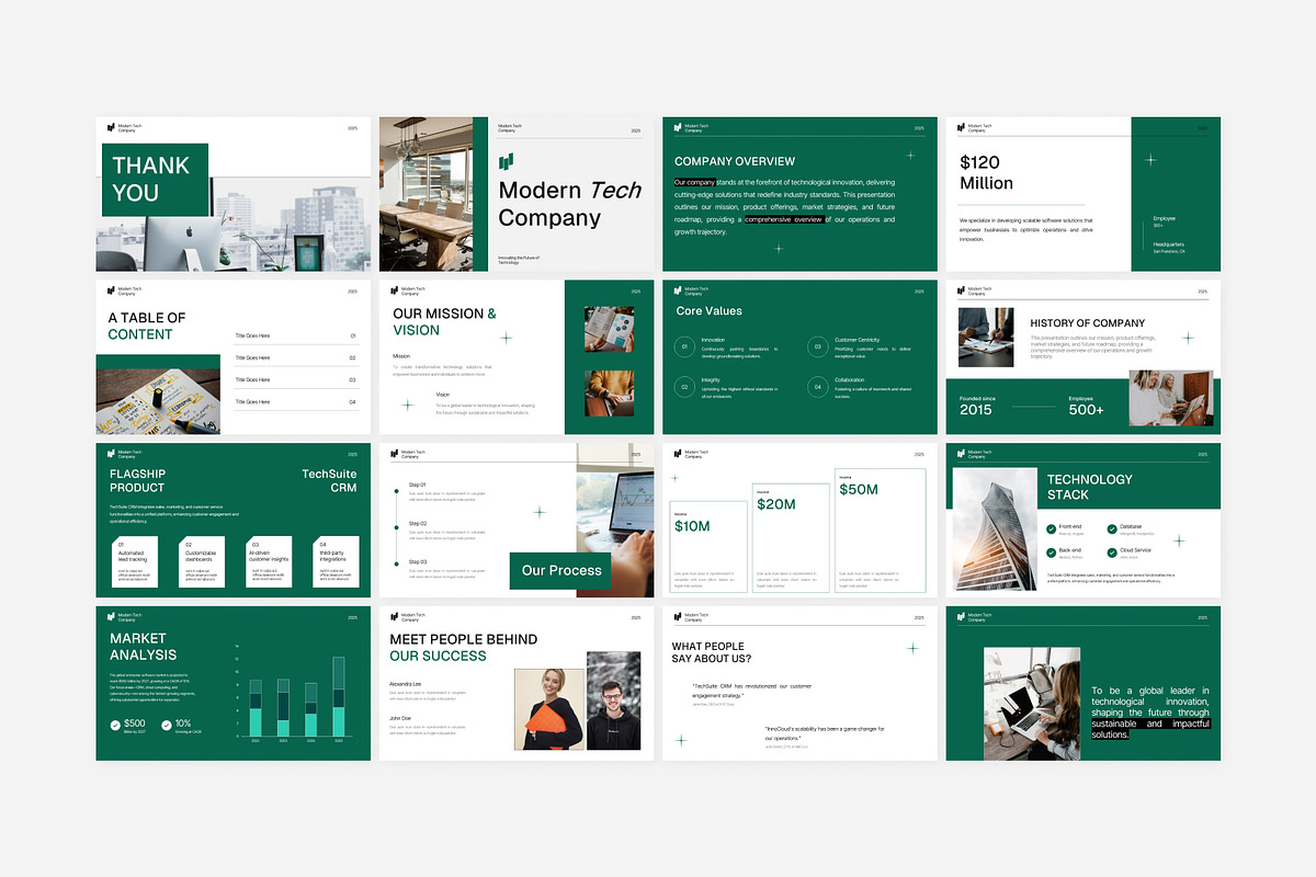 Innovative Tech Business Pitch Deck, a Presentation Template by Eklip Studio (Photo 6 of 6)