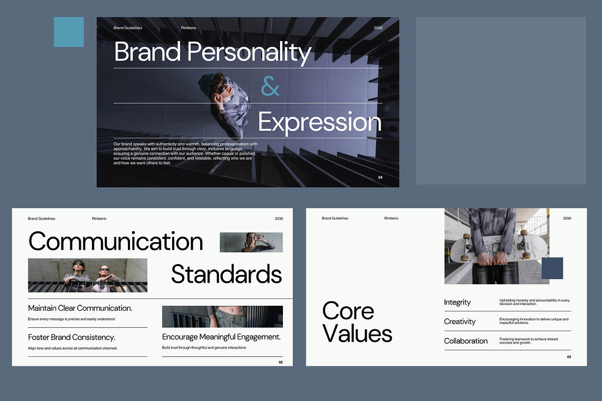 Modern Brand Manual – Canva Template, a Templates & Theme by R-studio (Photo 2 of 9)