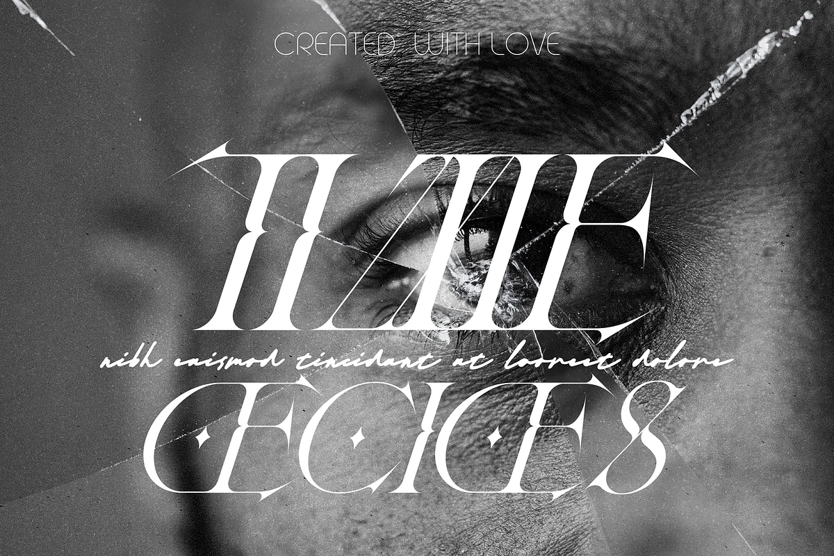 Allowing Freedom - Ligature Font, a Serif Font by 177Studio (Photo 6 of 9)