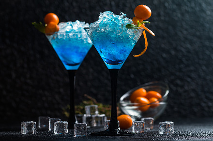 Coctail featuring fortunella swing, kumquat, and alcohol, a Food & Drink Photo by piter.goskov
