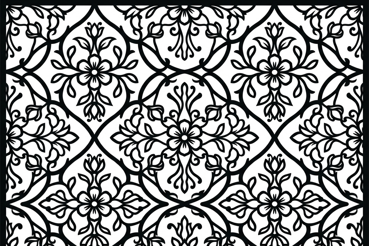 Elegant floral ornament pattern, a Decorative Illustration by Amazin_art (Photo 46 of 51)