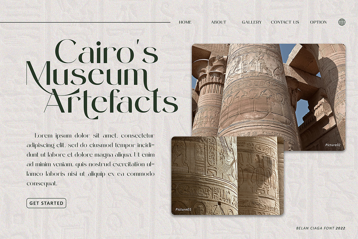 Belanciaga - Modern Sans Serif, a Sans Serif Font by Khoir (Photo 10 of 11)