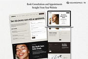 Beauty and Skincare Website Design, a Squarespace Template by HAYAG Creatives (Thumbnail 4 of 8)
