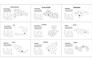 Maps line Presentation Template, a Presentation Template by Infographics project (Thumbnail 17 of 21)