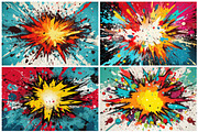 24 Pop Art Comic Backgrounds, a Background Graphic by HipFonts (Thumbnail 3 of 7)