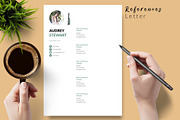Modern CV Bundle / Resume - Audrey, a Resume Template by Templates Design Co. (Thumbnail 6 of 17)