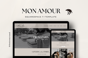 Squarespace 7.1 Website Template