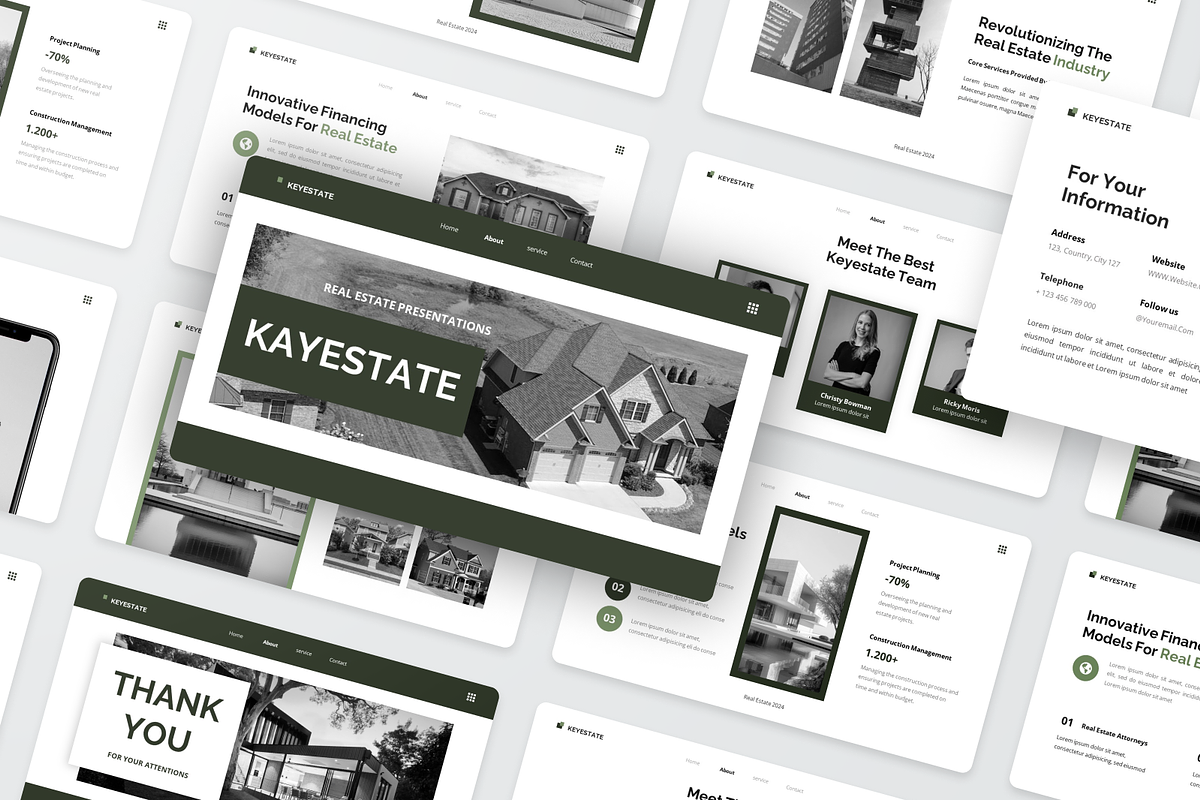 Keyestate - Real Estate Google Slide, a Presentation Template by SquidPixey (Photo 5 of 6)