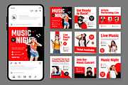 Music Social Media Post Template, an UI Kit Template by CreativeShaper (Thumbnail 1 of 3)