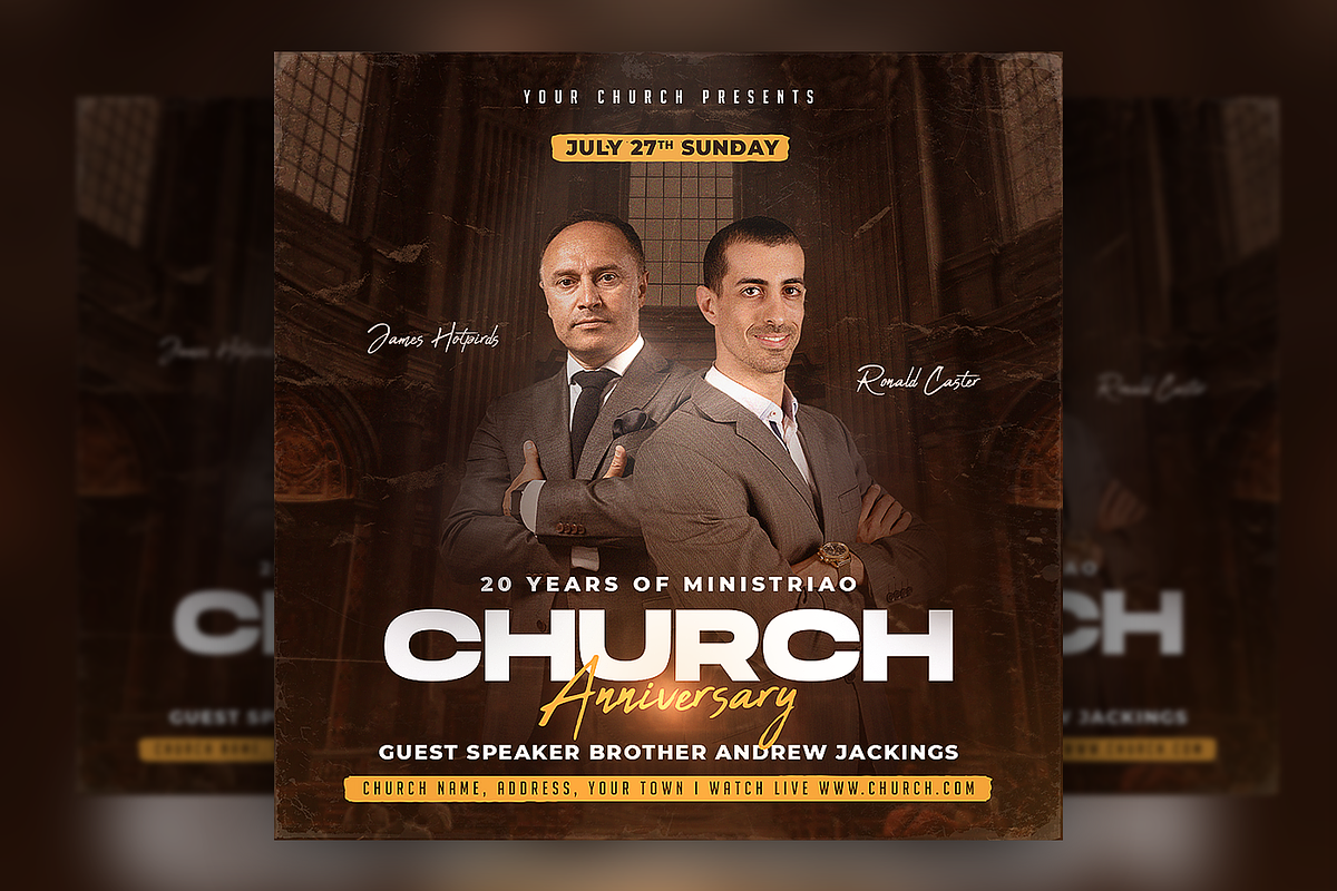 6-Church Flyer Bundle, a Flyer Template by FLYERHIVE (Photo 7 of 7)