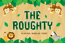 Roughty - Decorative Playful Font