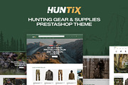 Huntix-Hunting Gear Prestashop Theme, a Bootstrap Template by LeoTheme (Thumbnail 1 of 2)