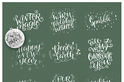 Magic Of Christmas lettering overlay, a Seasonal Illustration by Sketchetarian (Thumbnail 8 of 9)