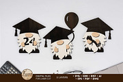 GNOMES SET Decor Multilayer Files, a Templates & Theme by LaserCutano (Thumbnail 1 of 7)