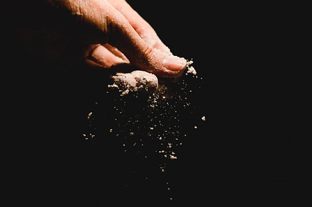 Flour stock photograph