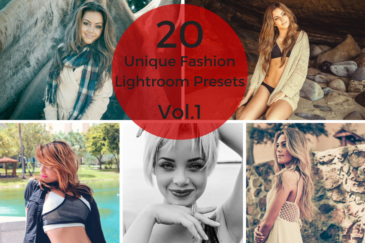 20 Unique Fashion Lightroom Presets
