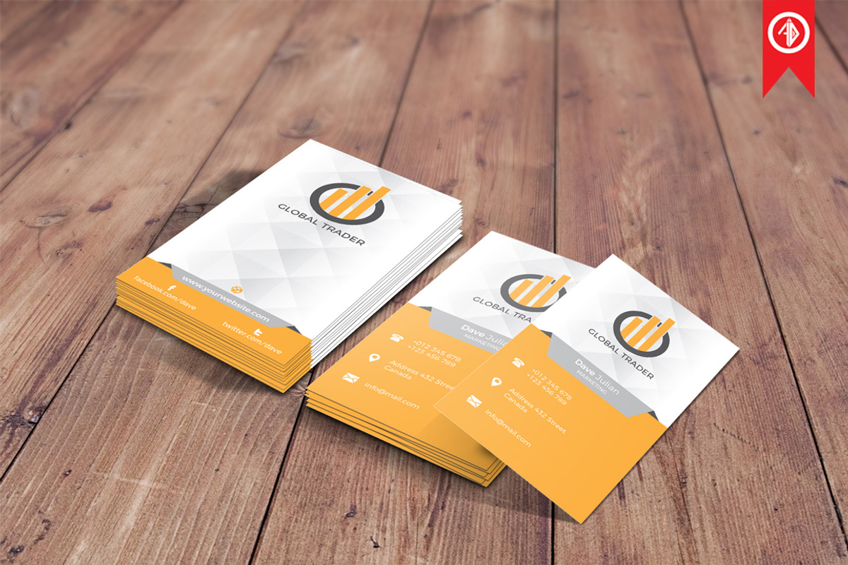 Modern Multipurpose Business Card, a Business Card Template by Artha Desain