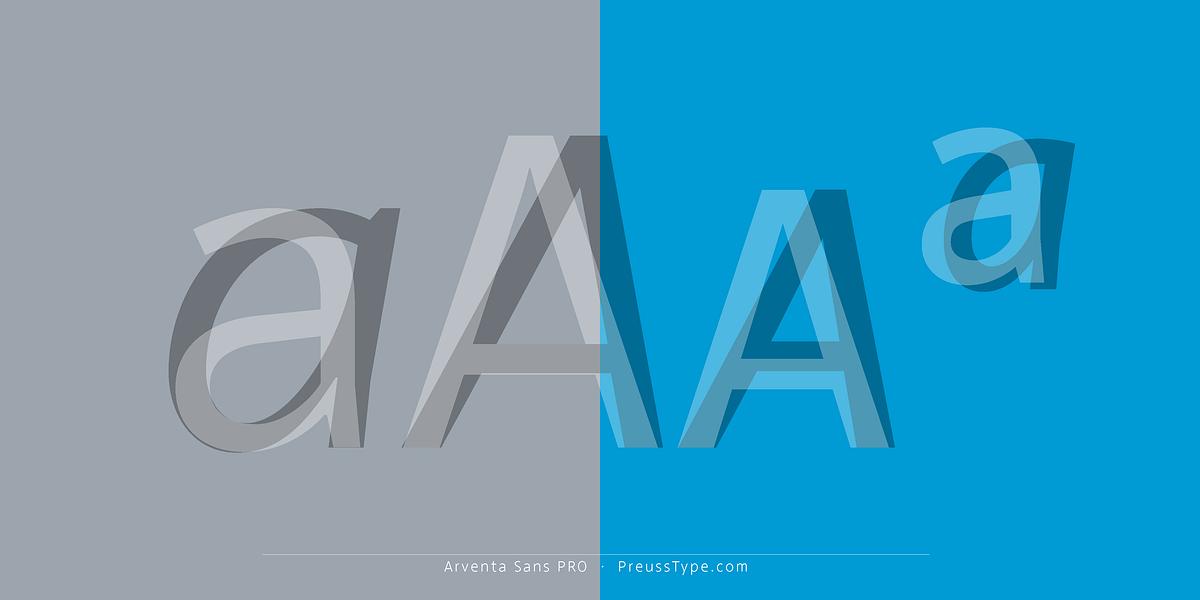 Arventa Sans PRO, a Sans Serif Font by preussTYPE (Photo 3 of 10)