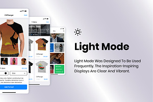 E-commerce Mobile UI Kit