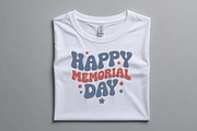 Happy Memorial Day Retro Embroidery, an Illustration by Purpose Ekbal (Thumbnail 3 of 3)