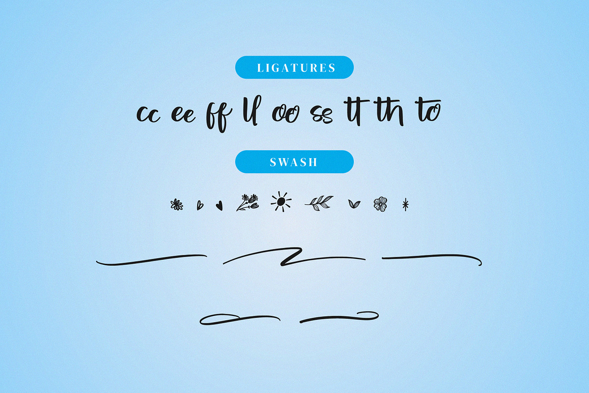 Sunshine, a Handwritten Font by Goresan Studio (Photo 12 of 15)