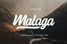 Malaga Script for Branding