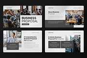 Business Proposal PowerPoint, a Presentation Template by SquidPixey (Thumbnail 2 of 7)