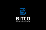 Bitco Letter B Logo Template, a Branding & Logo Template by Tovarkovdesign (Thumbnail 5 of 7)