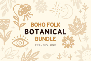 Boho Folk Botanical Bundle