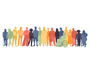 Group of people set. Diversity, a Person Illustration by Stafeeva (Thumbnail 4 of 4)