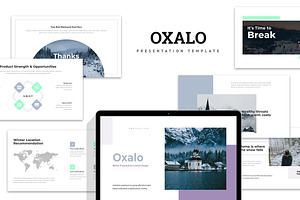 Oxalo : Winter Theme Google Slides