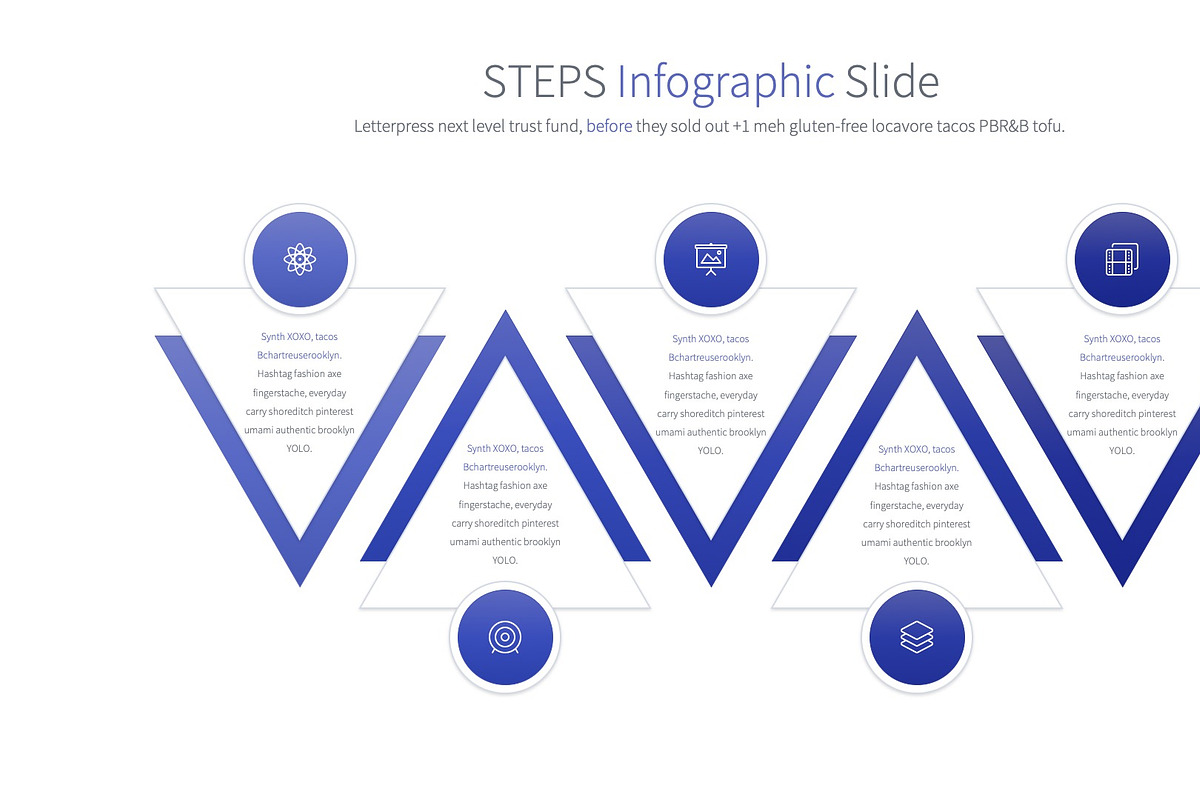 STEPS - PowerPoint Infographics, a Presentation Template by Pulsecolor
