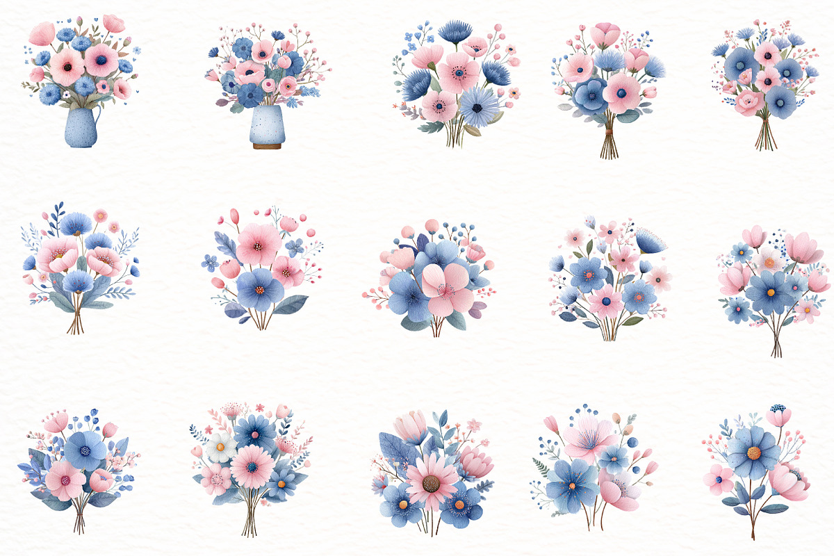 Whimsical Mother’s Day wildflower, an Illustration by Designworld (Photo 3 of 8)