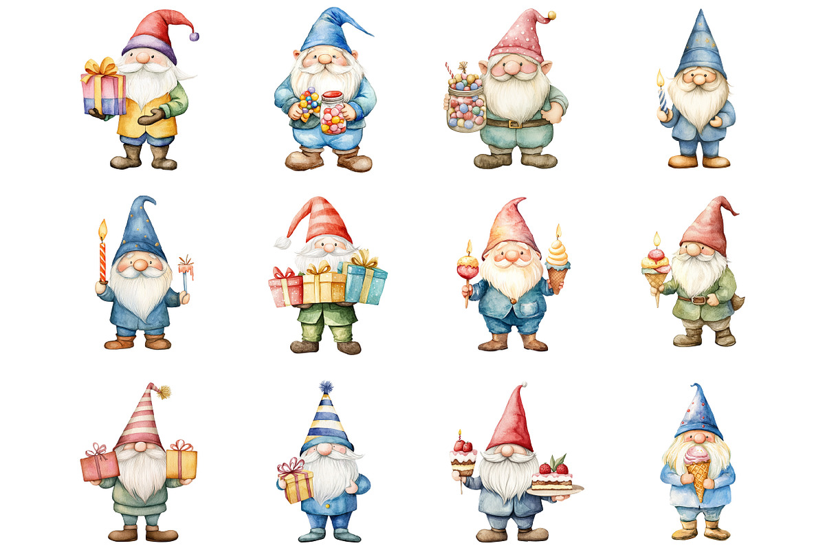 Gnomes Birthday, an Illustration by Design Market (Photo 3 of 3)