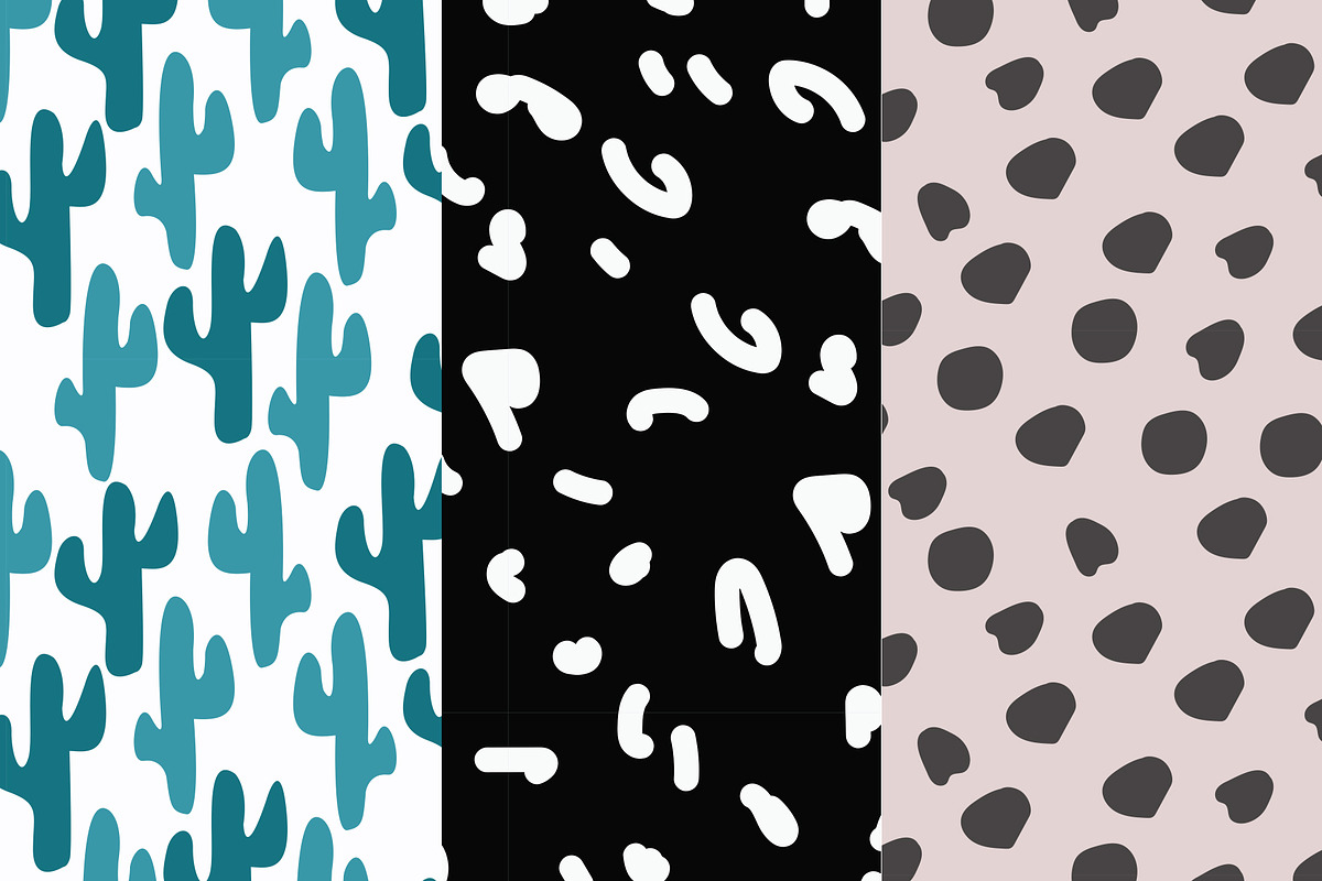 21 Hand Drawn Vector Pattern, a Pattern Graphic by Pixavics (Photo 6 of 11)
