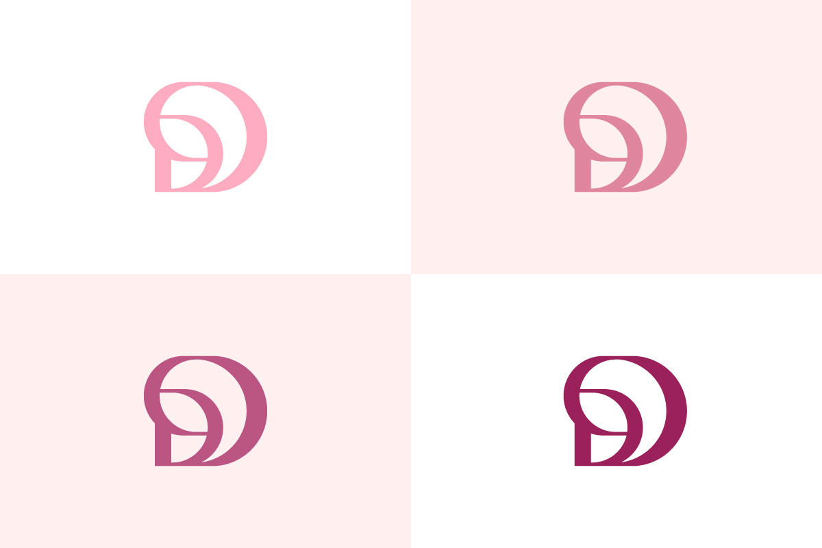 Modern DS Monogram Logo Design preview 6