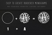 Monogram Script Single, a Symbol Font by Royaltype (Thumbnail 6 of 6)
