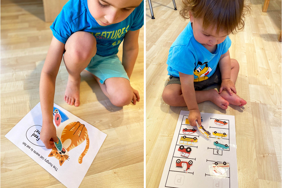 Busy Book for Toddlers Collection, an Education Illustration by Gulnara Sabirova (Photo 16 of 17)