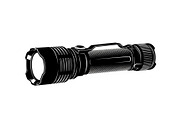Tactical Flashlight Silhouettes, a Graphic by musafir_fashion (Thumbnail 6 of 14)