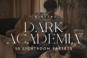 Dark Academia Lightroom Presets
