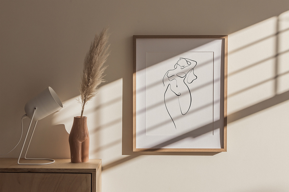BODY - abstract one line art, an Illustration by Anna.Klets (Photo 11 of 11)