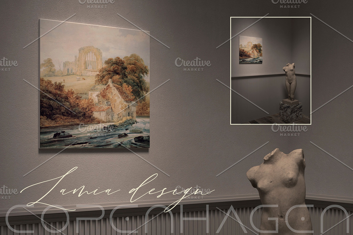 Copenhagen Frame Mockup Interior, a Household Mockup by LAMIA DESIGN (Photo 8 of 17)