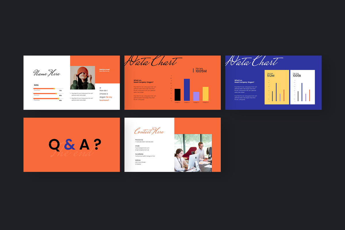 Business Presentation Template, a Presentation Template by GoldenPixelStudio (Photo 13 of 14)